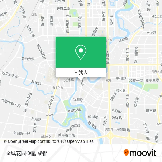 金城花园-3幢地图