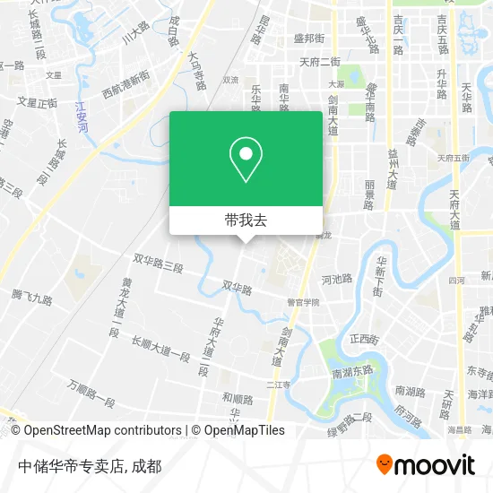 中储华帝专卖店地图