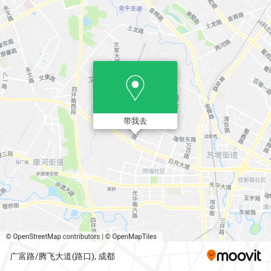 广富路/腾飞大道(路口)地图