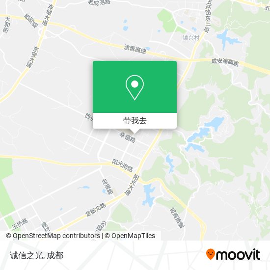 诚信之光地图