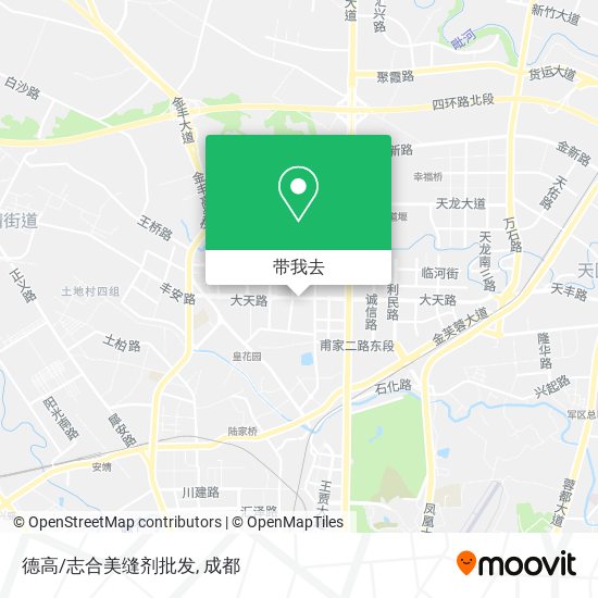 德高/志合美缝剂批发地图