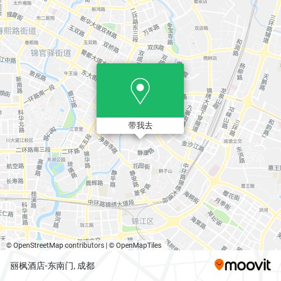 丽枫酒店-东南门地图