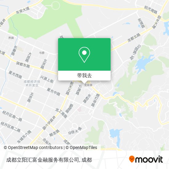 成都立阳汇富金融服务有限公司地图