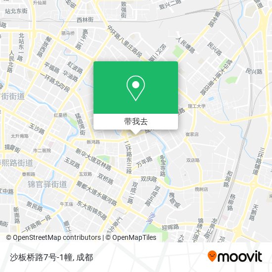 沙板桥路7号-1幢地图