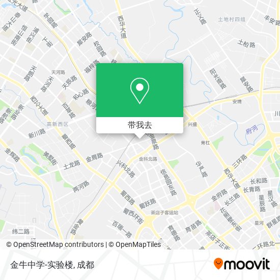 金牛中学-实验楼地图