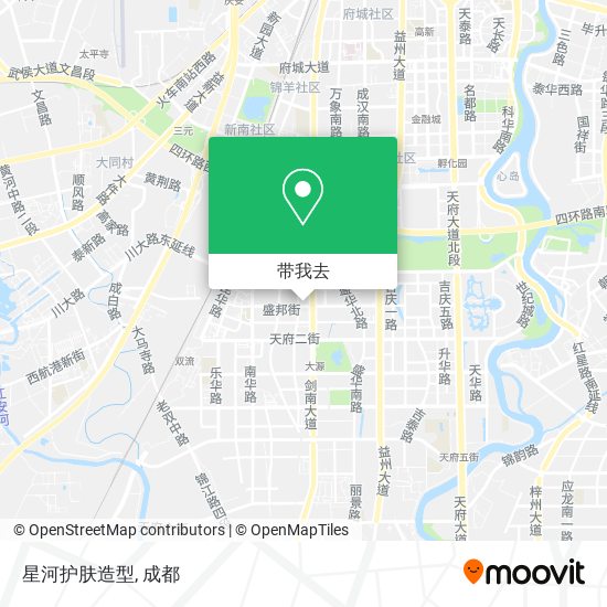 星河护肤造型地图