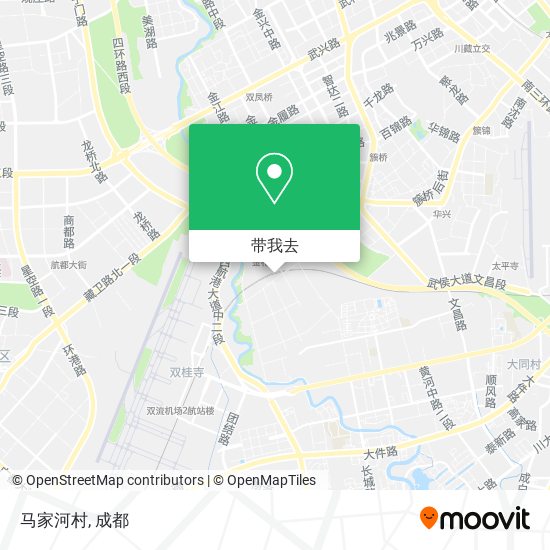 马家河村地图