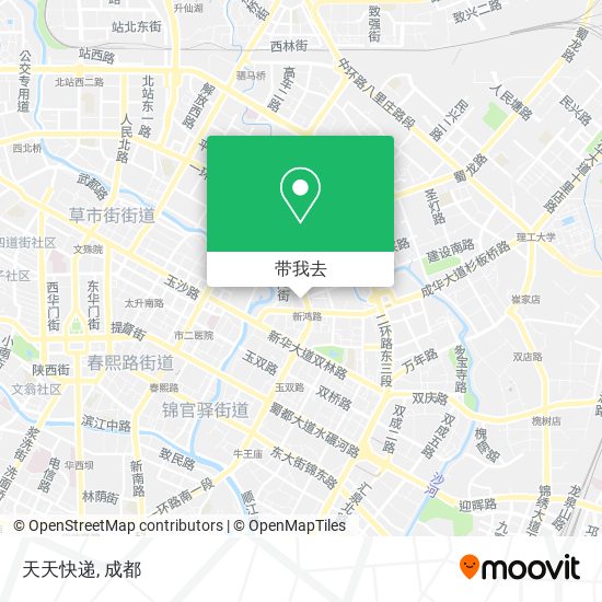 天天快递地图
