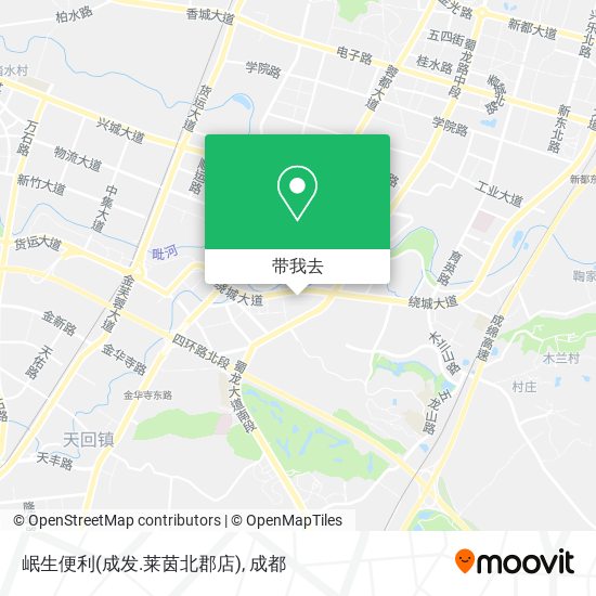 岷生便利(成发.莱茵北郡店)地图