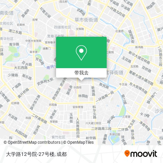 大学路12号院-27号楼地图