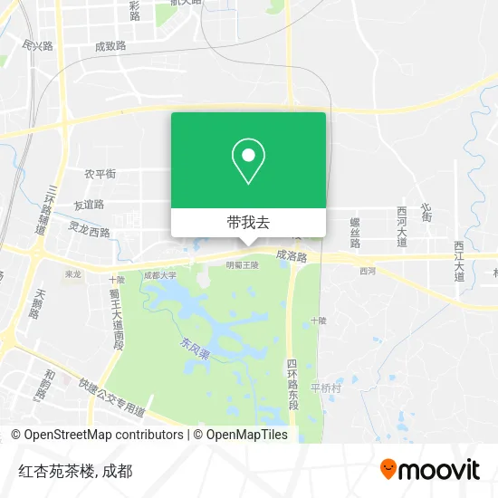 红杏苑茶楼地图