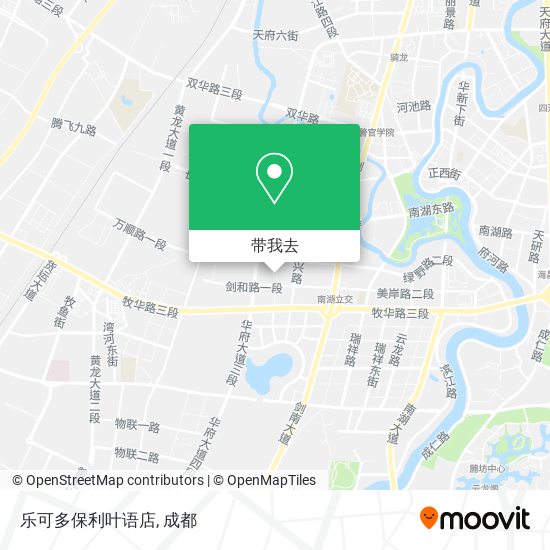 乐可多保利叶语店地图