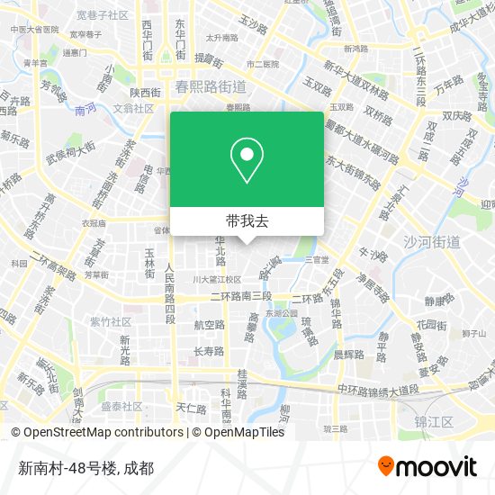新南村-48号楼地图