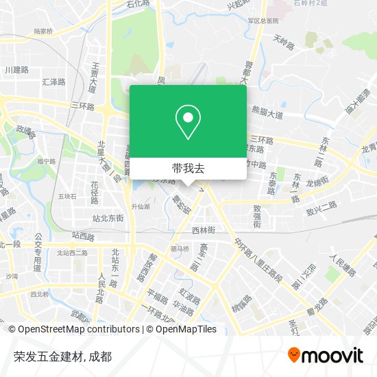 荣发五金建材地图