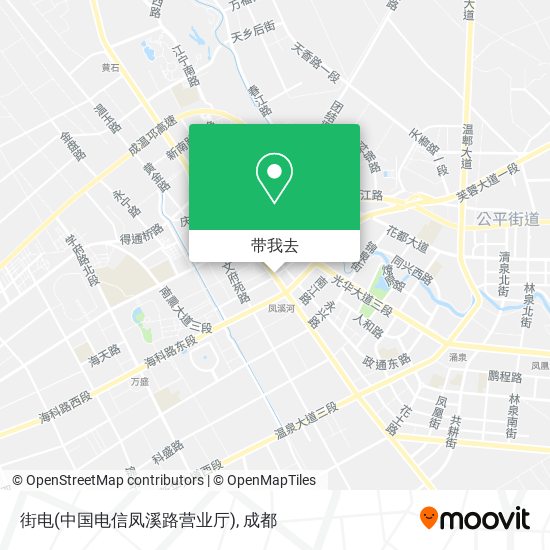 街电(中国电信凤溪路营业厅)地图