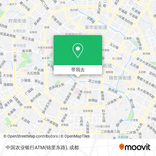 中国农业银行ATM(锦里东路)地图