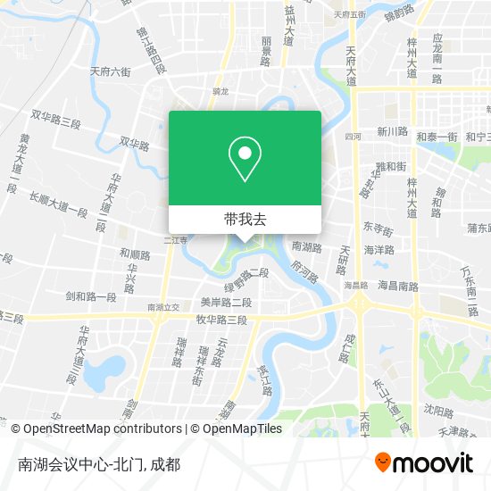 南湖会议中心-北门地图