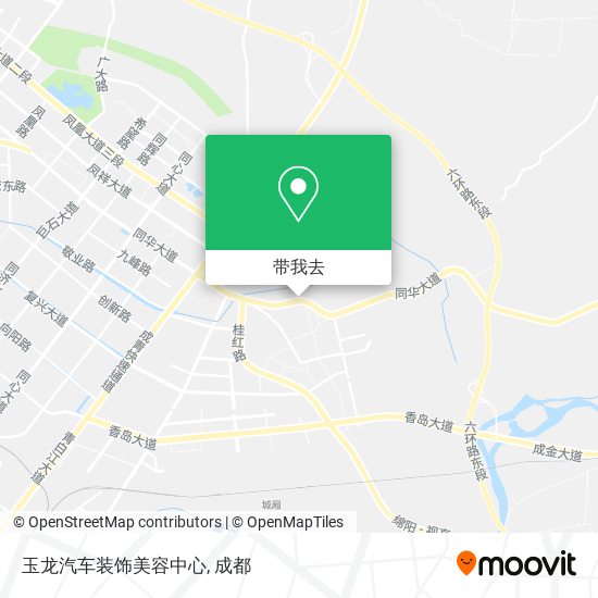 玉龙汽车装饰美容中心地图