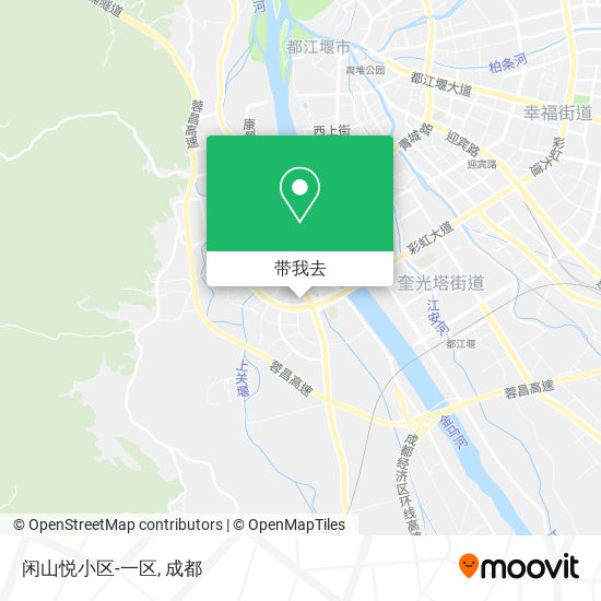 闲山悦小区-一区地图