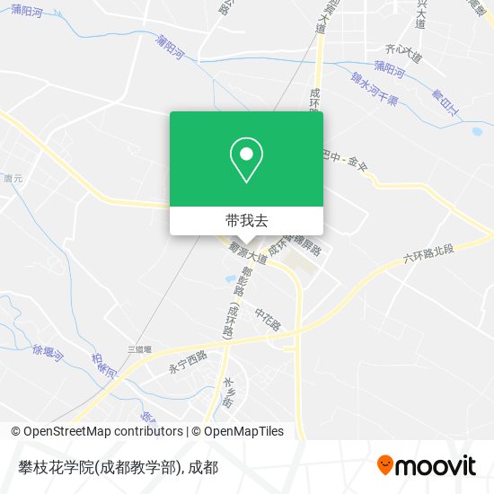 攀枝花学院(成都教学部)地图