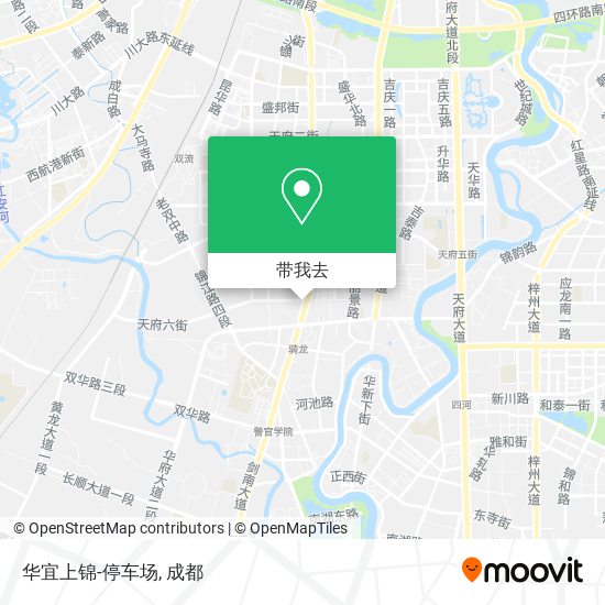 华宜上锦-停车场地图