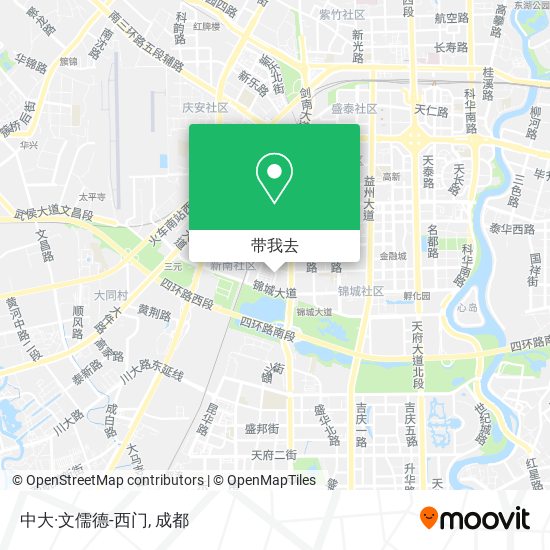 中大·文儒德-西门地图