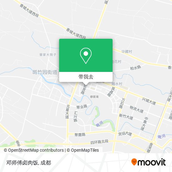 邓师傅卤肉饭地图