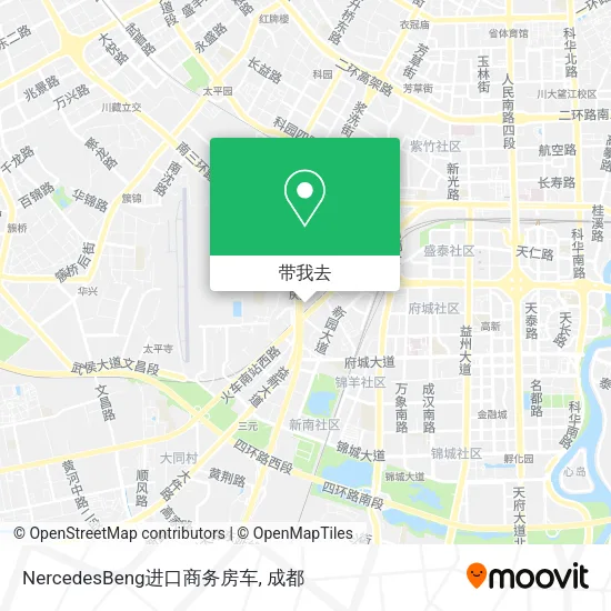 NercedesBeng进口商务房车地图