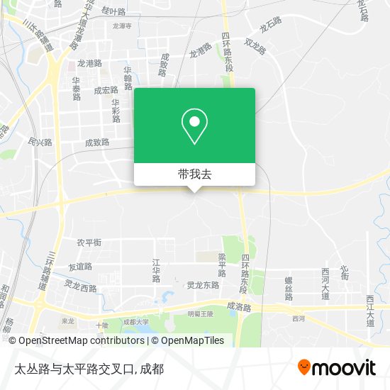 太丛路与太平路交叉口地图