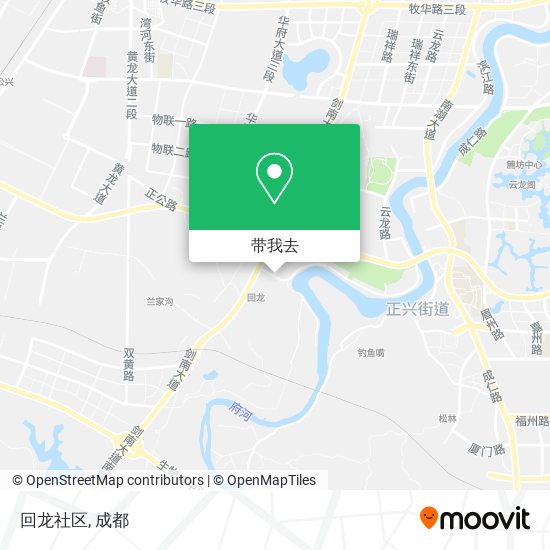 回龙社区地图