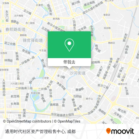 通用时代社区资产管理租售中心地图