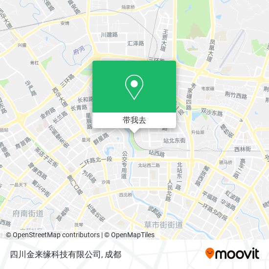 四川金来缘科技有限公司地图
