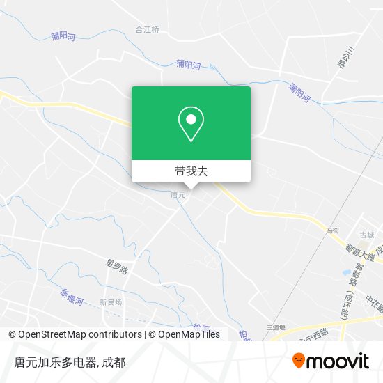 唐元加乐多电器地图