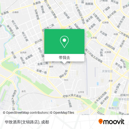 华致酒库(文锦路店)地图