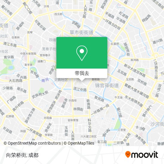 向荣桥街地图