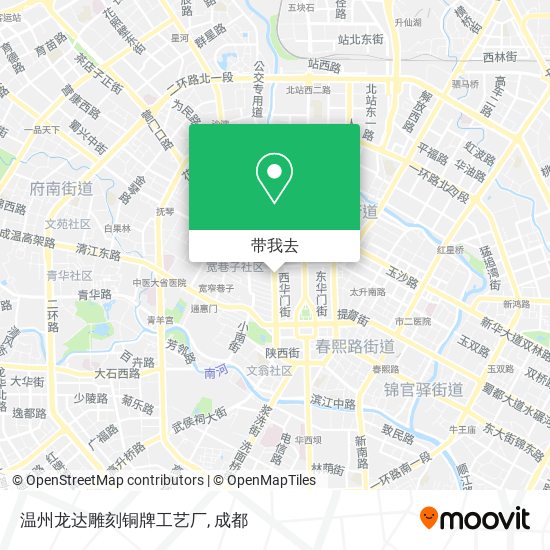 温州龙达雕刻铜牌工艺厂地图