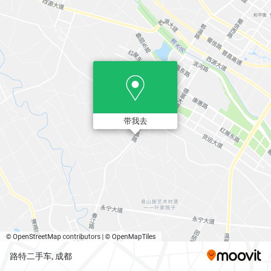 路特二手车地图