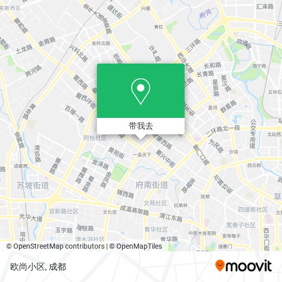 欧尚小区地图