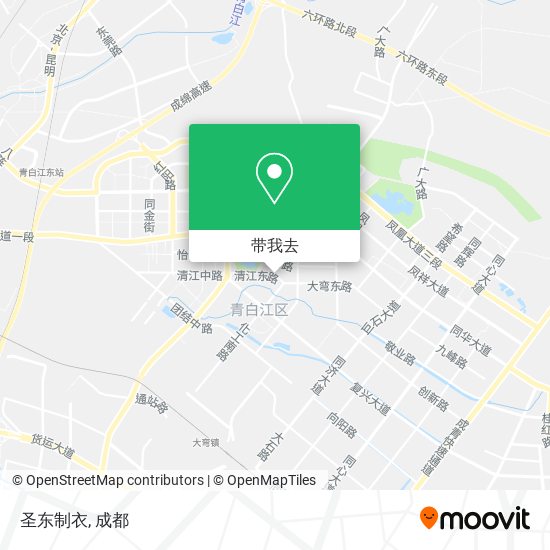 圣东制衣地图