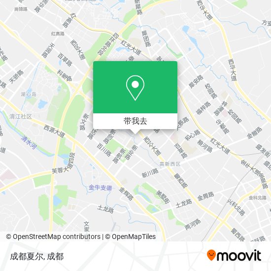 成都夏尔地图