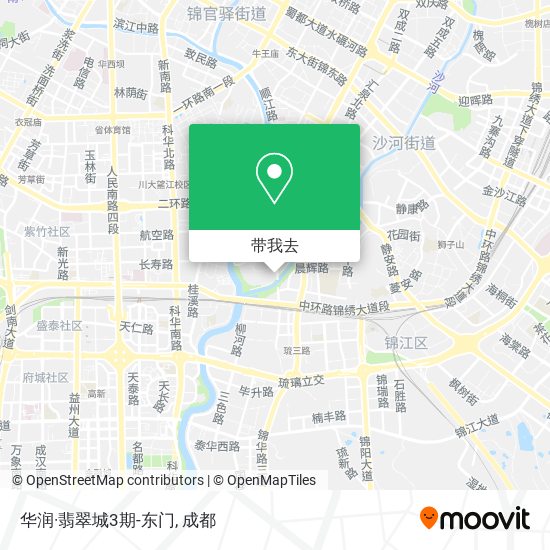 华润·翡翠城3期-东门地图