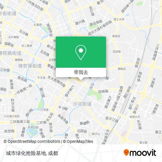 城市绿化抢险基地地图