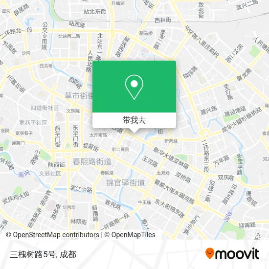 三槐树路5号地图
