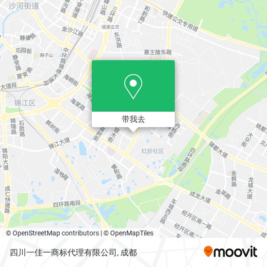四川一佳一商标代理有限公司地图