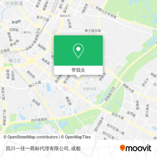 四川一佳一商标代理有限公司地图