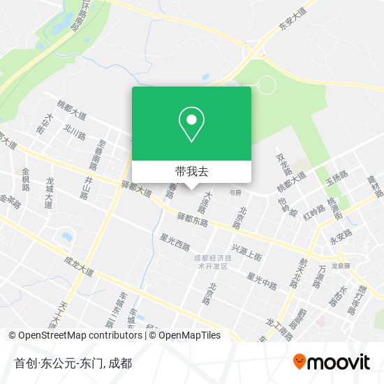 首创·东公元-东门地图