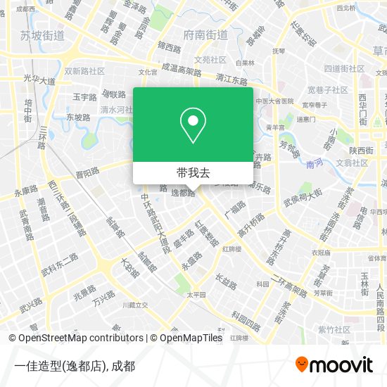 一佳造型(逸都店)地图
