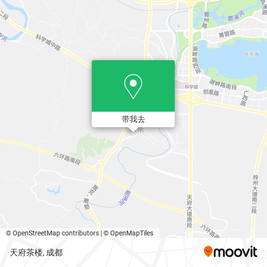 天府茶楼地图
