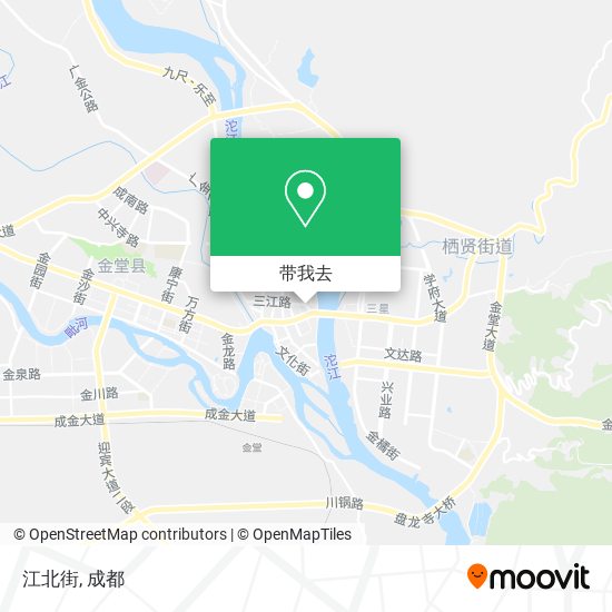 江北街地图