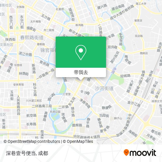 深巷壹号便当地图